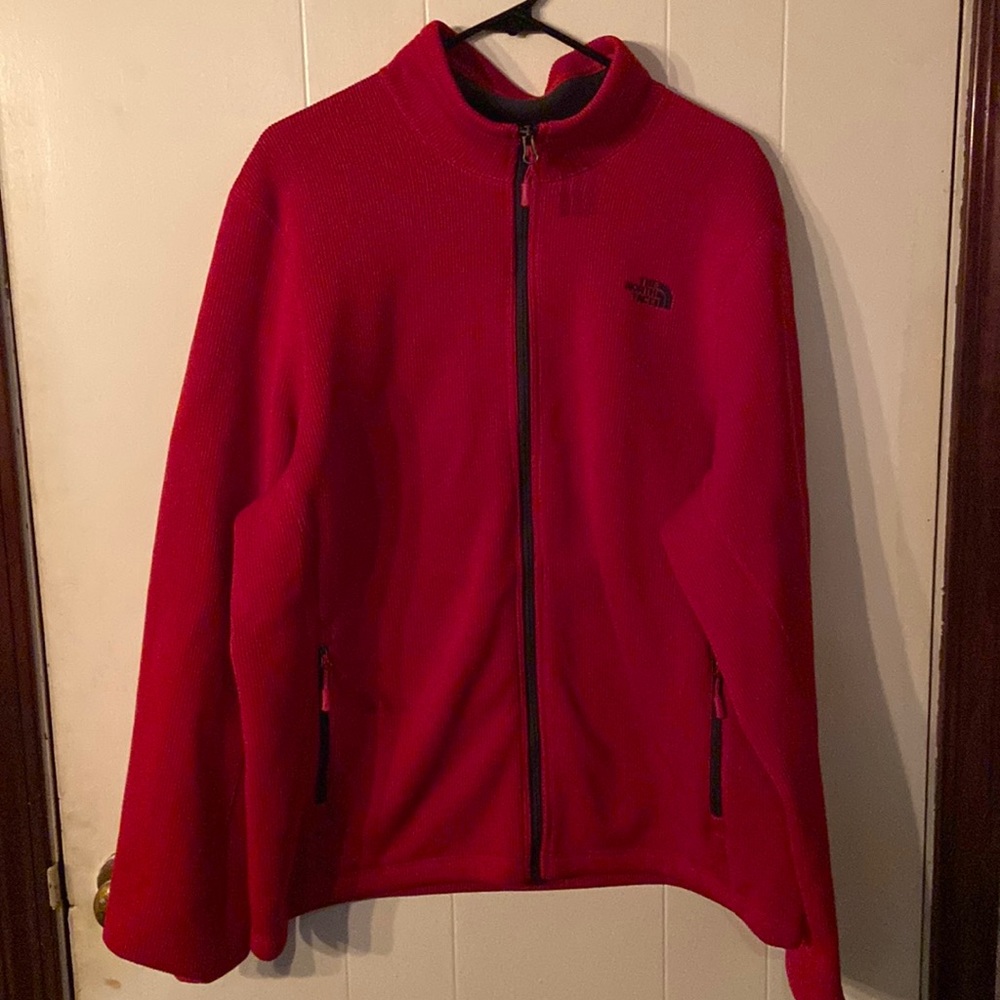 North Face zip jacket